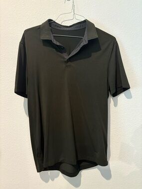 lululemon athletica Men's Olive Polo Shirt